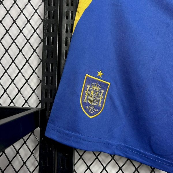 Spain 2024/25 Euro Home Shorts - Image 3