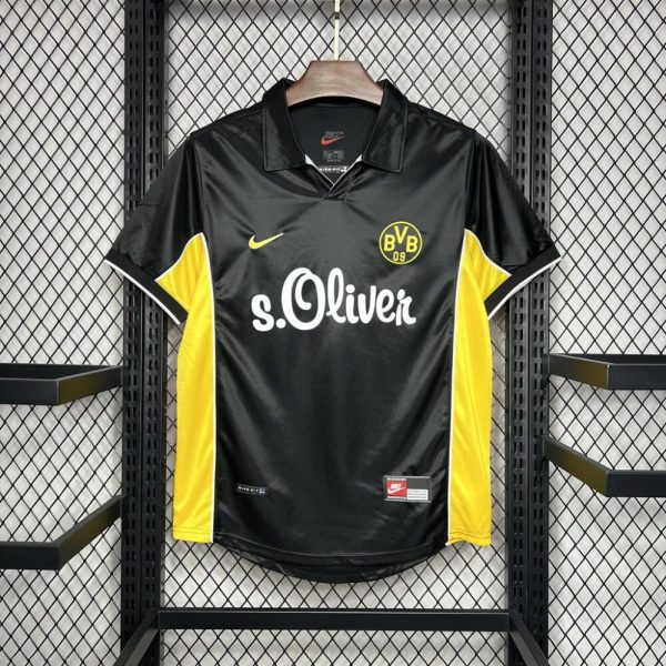 Borussia Dortmund 1998/00 Away Retro Jersey - Image 8