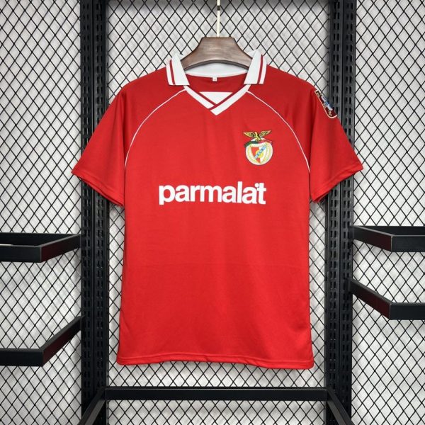 Benfica 1994/95 Home Retro Jersey - Image 7