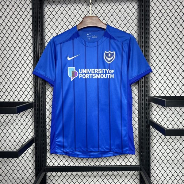 Portsmouth F.c. 2024/25 Home Jersey - Image 6