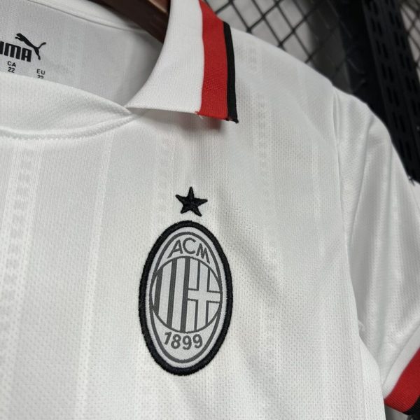Ac Milan 2024/25 Away Kids Kit - Image 5