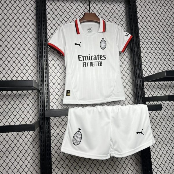 Ac Milan 2024/25 Away Kids Kit - Image 3