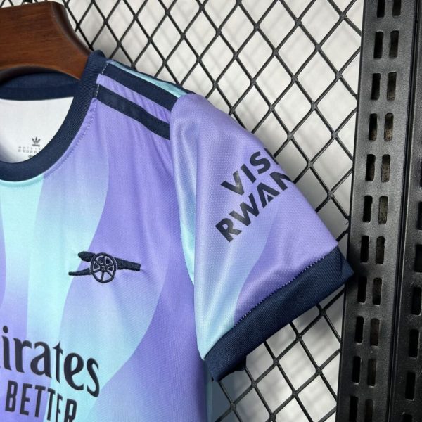 Arsenal 2024/25 Third Kids Kit - Image 4