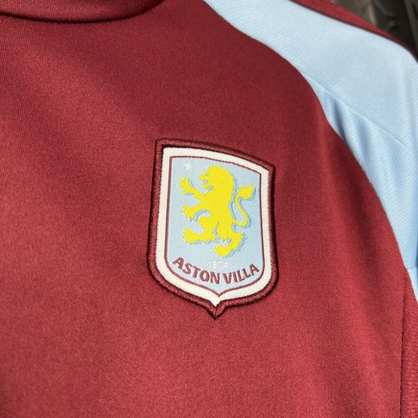 Aston Villa 2024/25 Home Kids Kit - Image 5
