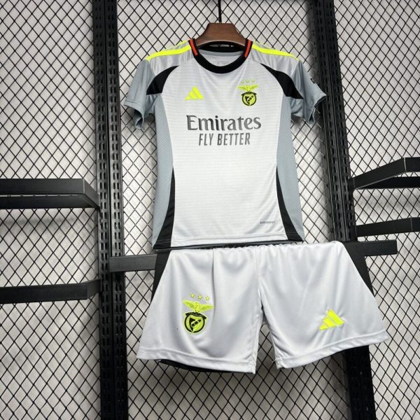 Benfica 2024/25 Third Kids Kit - Image 5