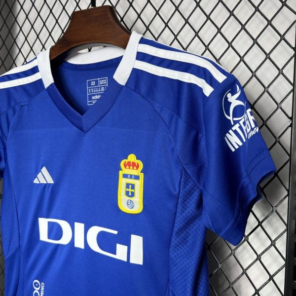 Real Oviedo 2024/25 Home Kids Kit - Image 4