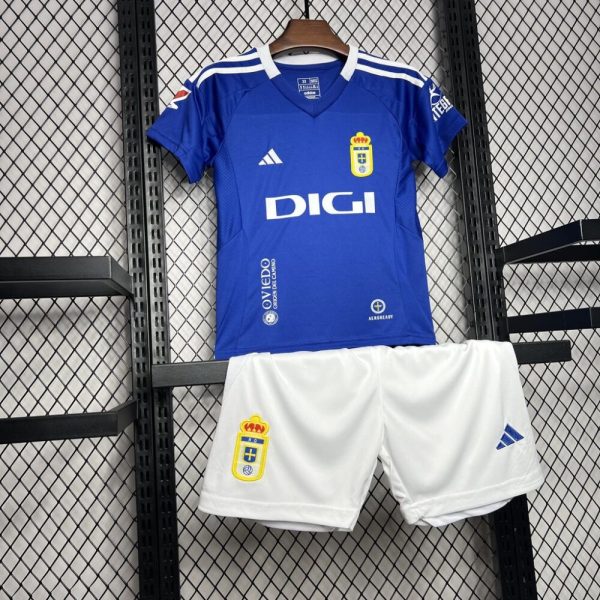 Real Oviedo 2024/25 Home Kids Kit - Image 3