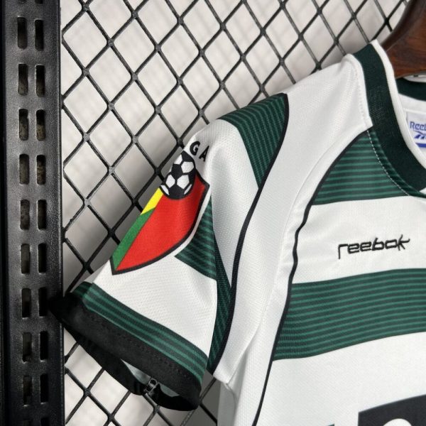 Sporting Cp 2001/03 Home Kids Retro Jersey And Shorts - Image 8