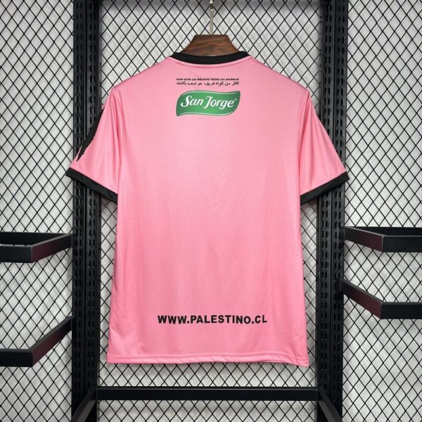 Cd Palestino 2024/25 Pink Graffiti Jersey - Image 2