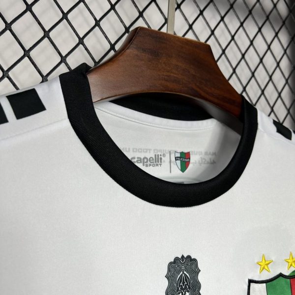 Cd Palestino 2024/25 White Graffiti Jersey - Image 6