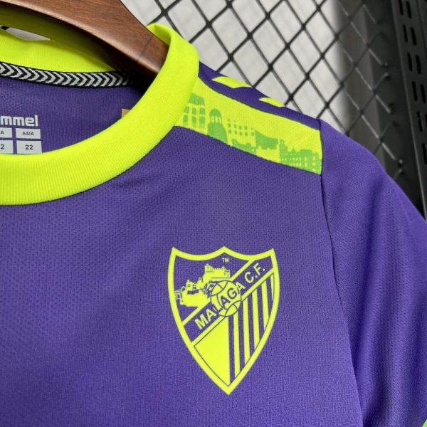 Malaga 2024/25 Away Kids Kit - Image 5