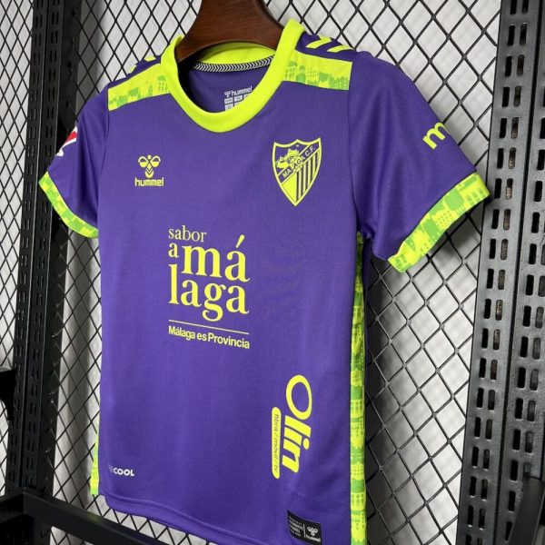 Malaga 2024/25 Away Kids Kit - Image 4
