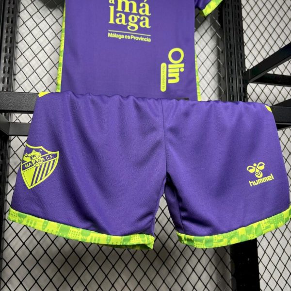 Malaga 2024/25 Away Kids Kit - Image 3
