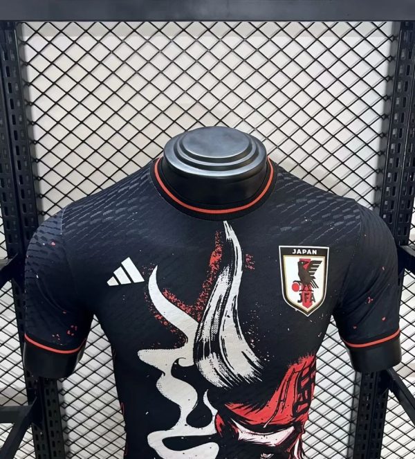 Japan 2024/25 Red Dragon Black Warrior Jersey Player Version - Image 3