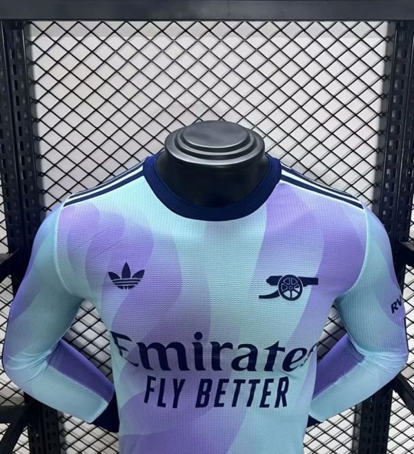 Arsenal 2024/25 Third Long Sleeves Jersey Player Version - Image 3