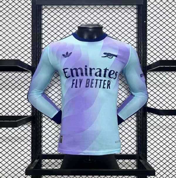 Arsenal 2024/25 Third Long Sleeves Jersey Player Version