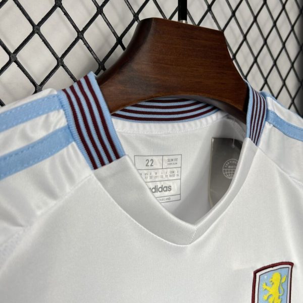 Aston Villa 2024/25 Away Kids Kit - Image 8