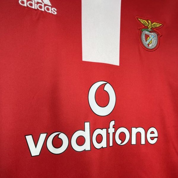 Benfica 2004/05 Home Retro Jersey - Image 5
