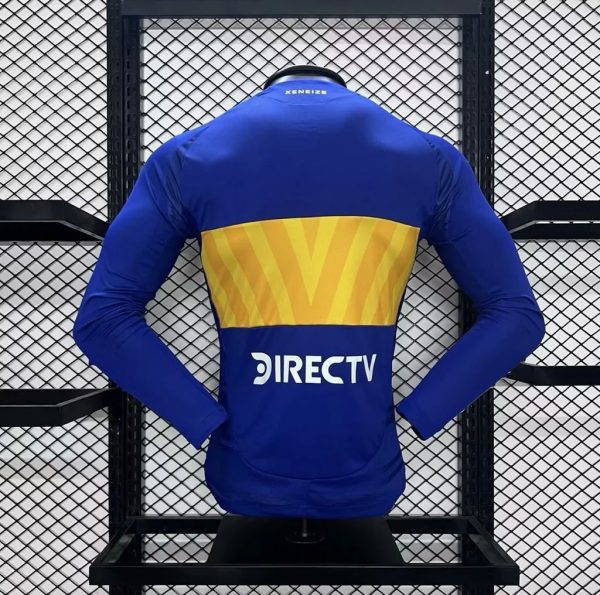 Boca Juniors 2024/25 Home Long Sleeves Jersey Player Version - Image 2