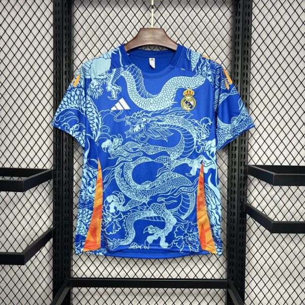 Real Madrid 2024/25 Blue Dragon Special Edition Jersey - Image 8