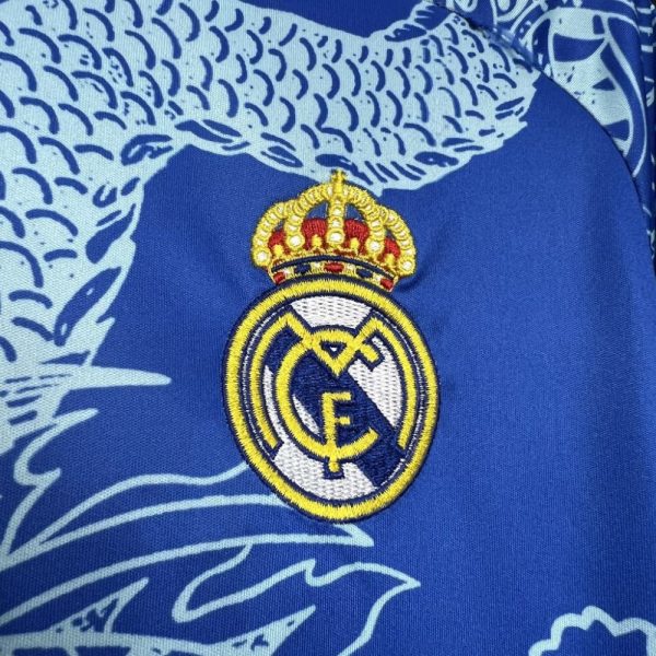 Real Madrid 2024/25 Blue Dragon Special Edition Jersey - Image 5