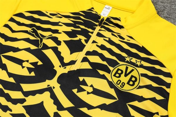 Borussia Dortmund 2024/25 Half-Zip Adult Sweater+Pant 14001 - Image 4