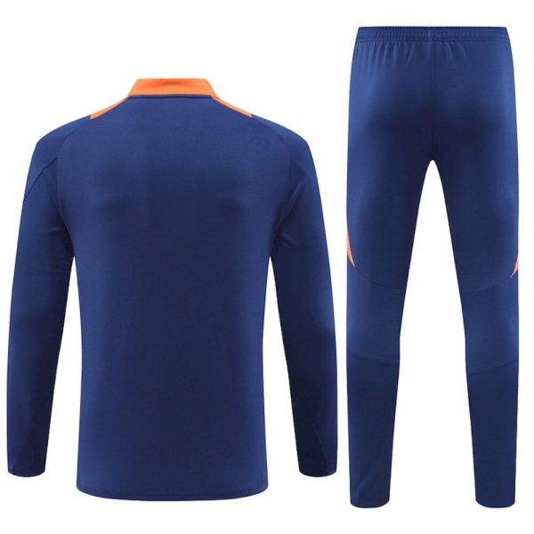 Manchester United 2024/25 Half-Zip Adult Sweater+Pant 14001 - Image 2
