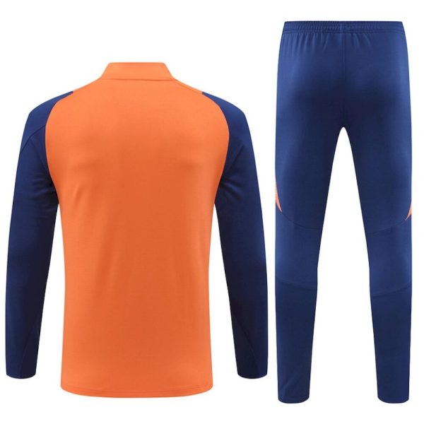 Manchester United 2024/25 Half-Zip Adult Sweater+Pant 14001 - Image 2