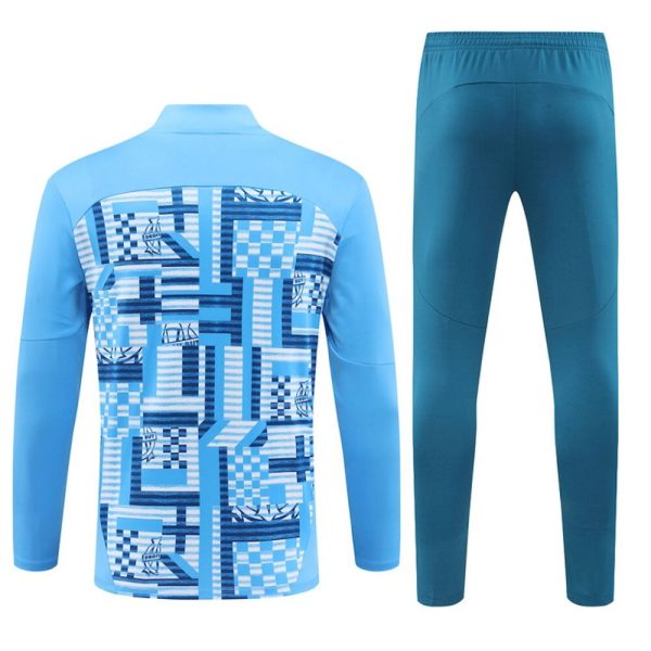Olympique Marseille 2024/25 Half-Zip Adult Sweater+Pant 14001 - Image 2