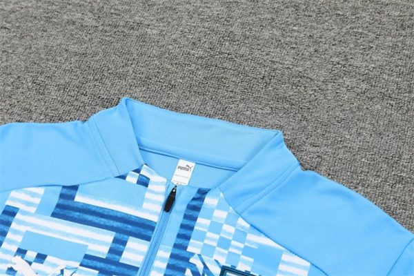 Olympique Marseille 2024/25 Half-Zip Adult Sweater+Pant 14001 - Image 3