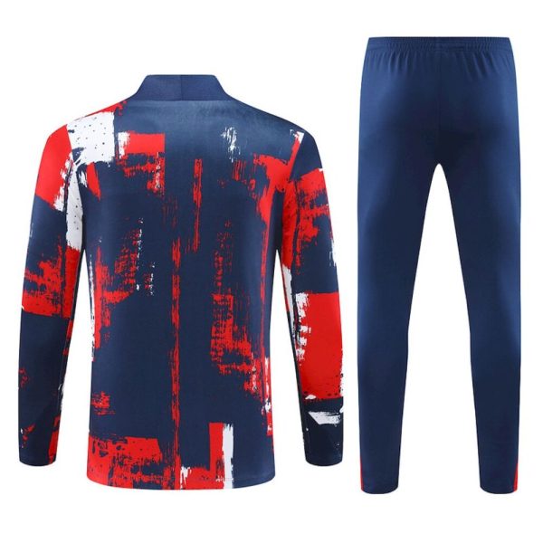 Paris Saint-Germain 2024/25 Half-Zip Adult Sweater+Pant 14001 - Image 2