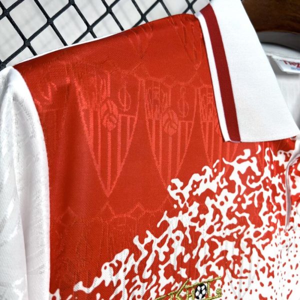 Sevilla Fc 1993/94 Home Retro Jersey - Image 8