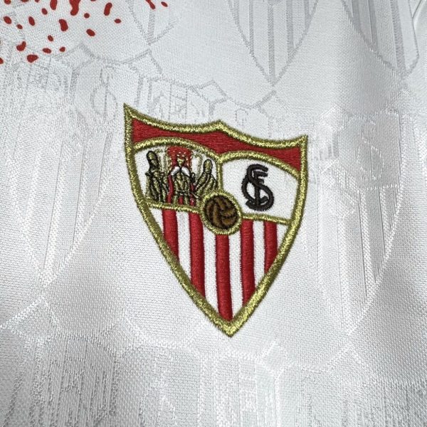Sevilla Fc 1993/94 Home Retro Jersey - Image 5