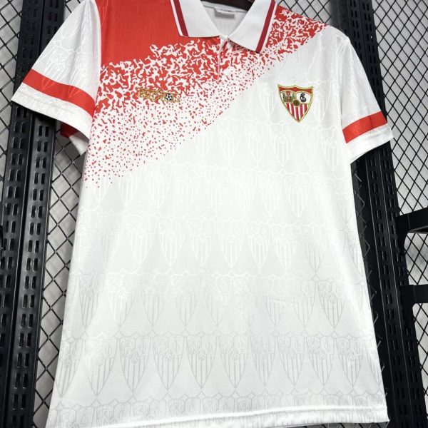 Sevilla Fc 1993/94 Home Retro Jersey - Image 4