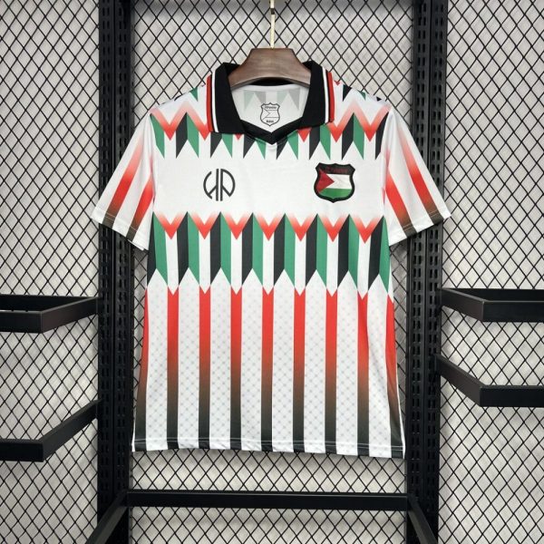 Cd Palestino 2024/25 Hypepeace Joint Edition White Retro Jersey - Image 8
