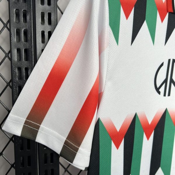 Cd Palestino 2024/25 Hypepeace Joint Edition White Retro Jersey - Image 6