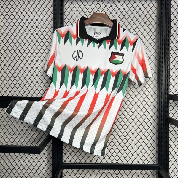 Cd Palestino 2024/25 Hypepeace Joint Edition White Retro Jersey