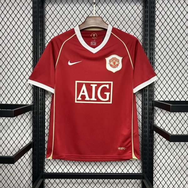 Manchester United 2006/07 Home Retro Jersey - Image 7