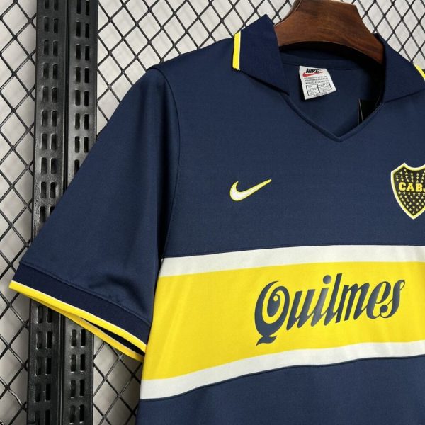 Boca Juniors 1996/97 Home Retro Jersey - Image 4