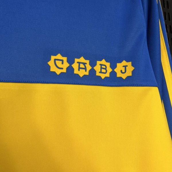 Boca Juniors 1981 Home Long Sleeves Retro Jersey - Image 3