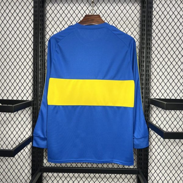 Boca Juniors 1981 Home Long Sleeves Retro Jersey - Image 2