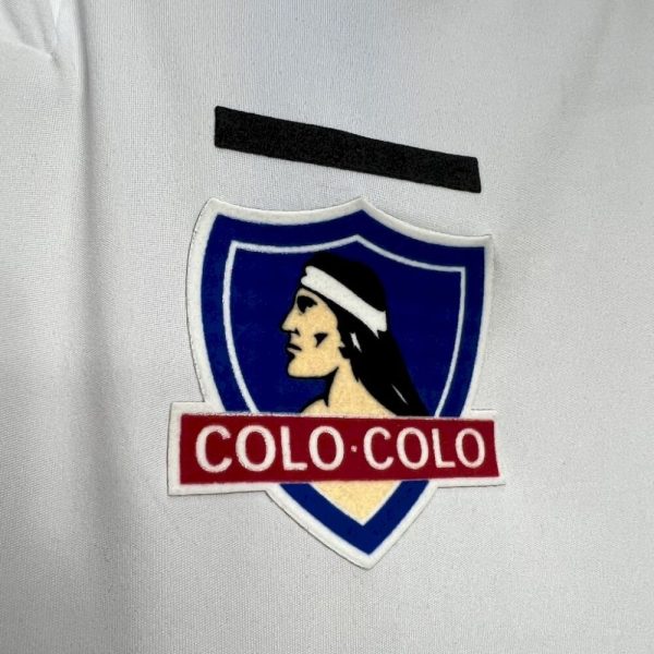 Colo Colo 1991 Home Long Sleeve Retro Jersey - Image 5