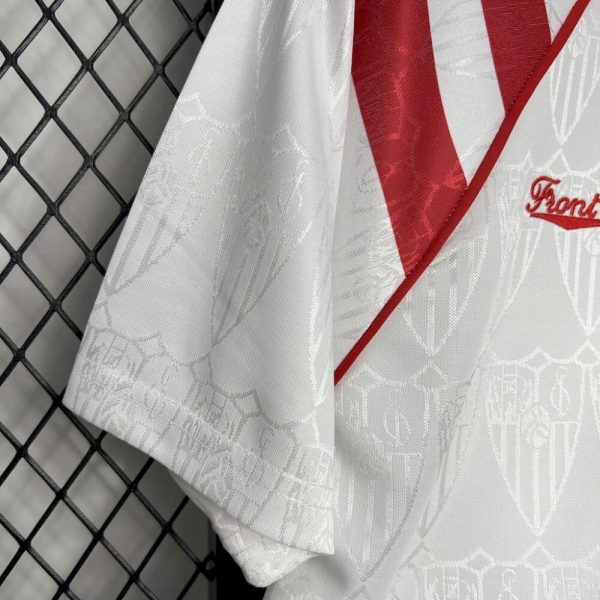 Sevilla Fc 1992/93 Home Retro Jersey - Image 9