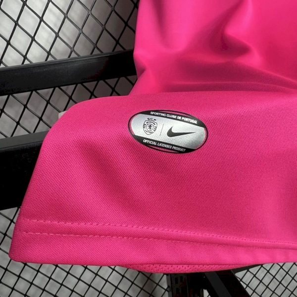 Sporting Cp 2024/25 Pink October Jersey - Image 3