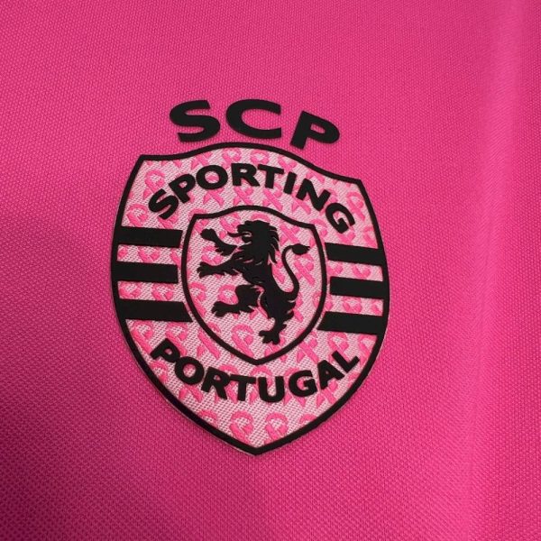 Sporting Cp 2024/25 Pink October Jersey - Image 5