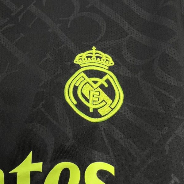 Real Madrid 2024/25  X Black And Neon Unique Jersey - Image 4