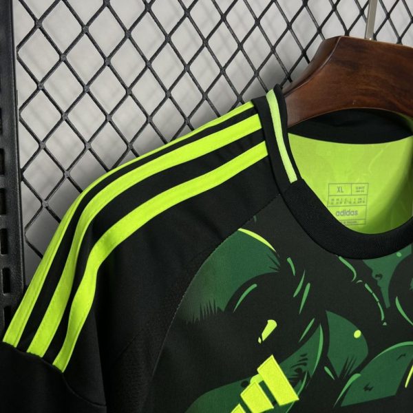 Real Madrid 2024/25 Green And Black Special Edition Jersey - Image 6