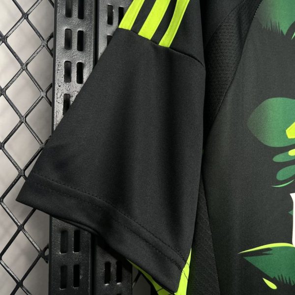 Real Madrid 2024/25 Green And Black Special Edition Jersey - Image 5