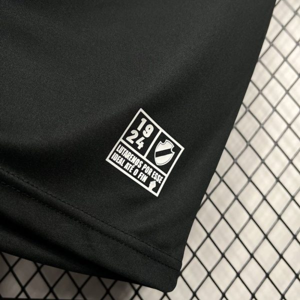 Vasco Da Gama 2024/25 Kappa Warm-Up Black Jersey - Image 3