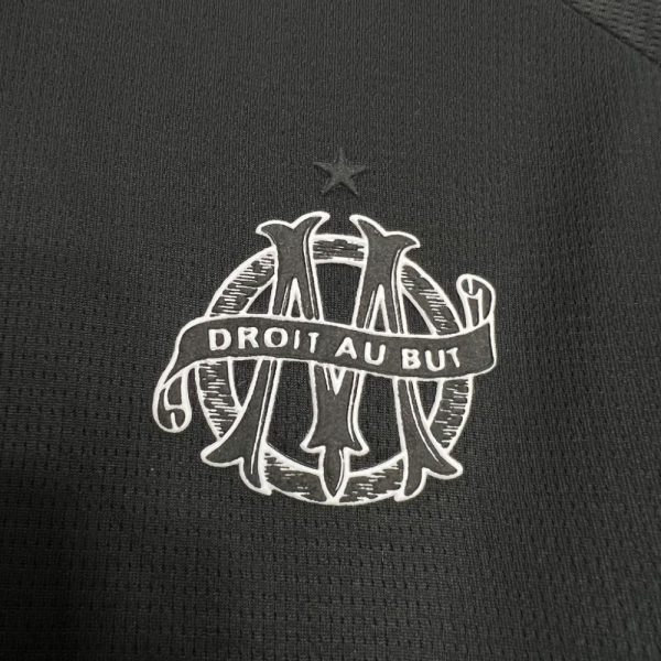 Olympique De Marseille 125Th Anniversary Black Jersey - Image 7
